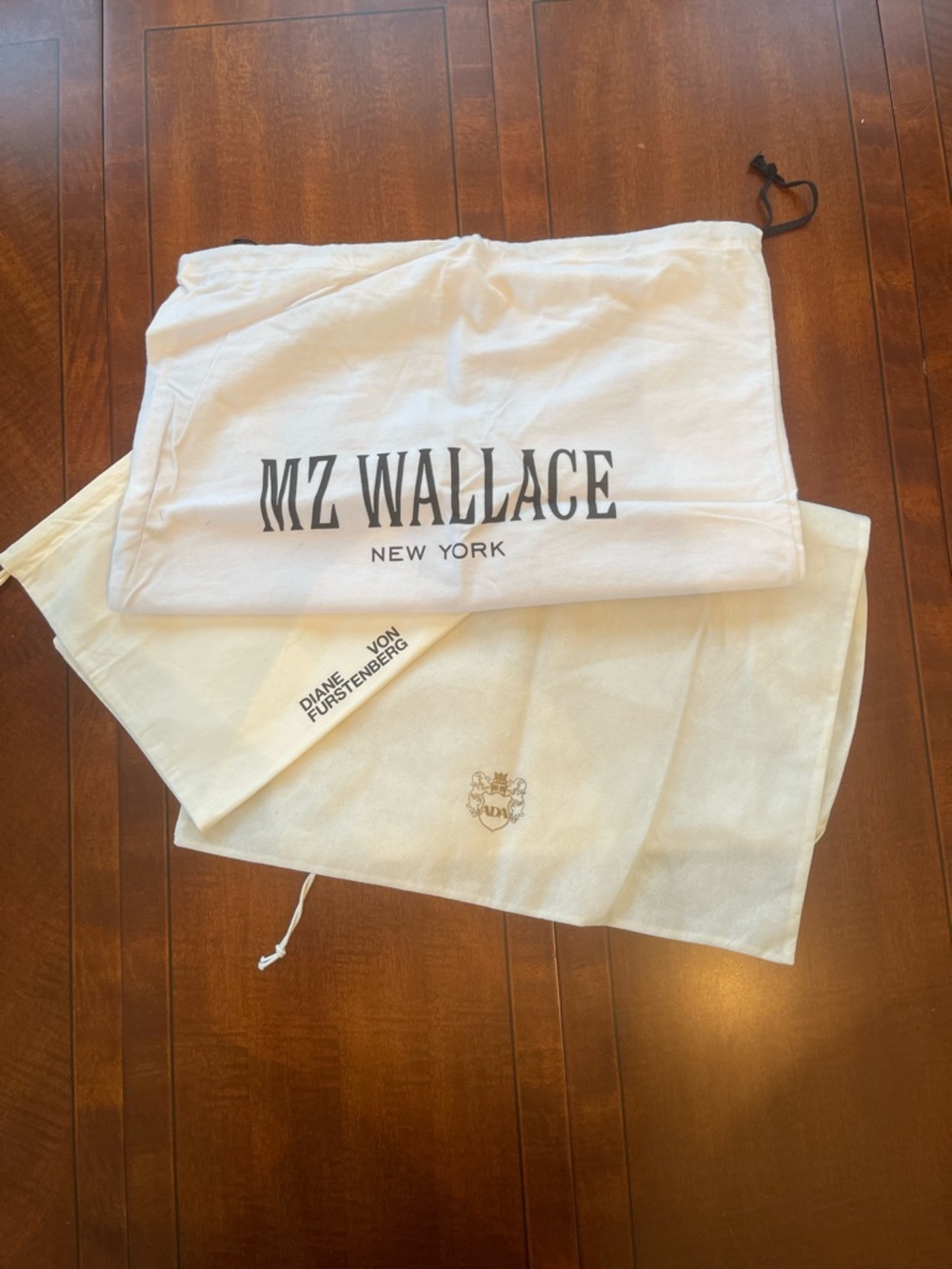 Set of: MZ WALLACE, ADA and Diane Van Furstenberg Dust Bag,